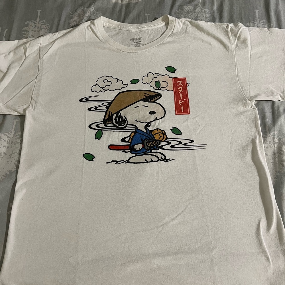 Peanuts samurai shirt